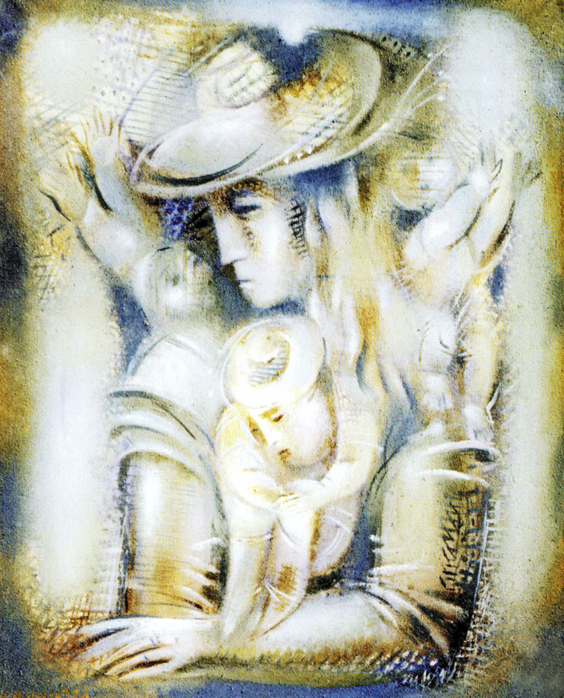 «Жіночий портрет». 1995. Полотно, олія